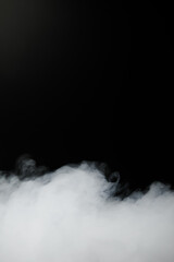 Wall Mural - smoke background and dense fog