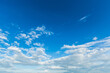 blue sky and clouds, abstract nature background