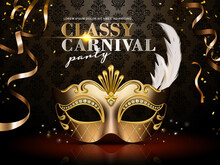 Classy Carnival Party Poster