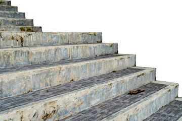 Wall Mural - Aged concrete staircase