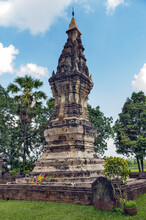Phra That Kong Khao Noi, Ancient Stupa Or Chedi That Enshrines Holy Buddha Relics Located In Yasothon Province, Northeastern Region Of Thailand