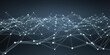 © sdecoret - Floating white and blue dot network 3D rendering