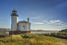 Coquille Lighthouse In Bandon Oregon