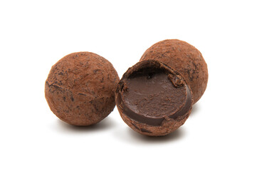 Sticker - Brown chocolate truffle