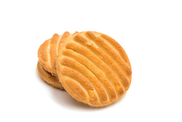 Wall Mural - Butter biscuits isolated