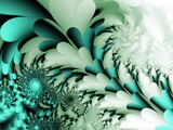 Fototapeta Kwiaty - Abstract fractal background