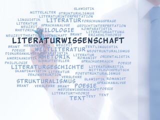 Wall Mural - Literaturwissenschaft