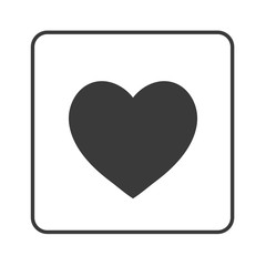 Sticker - Herz - Simple App Icon