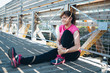 © asife - Middle aged woman doing stretching exercises