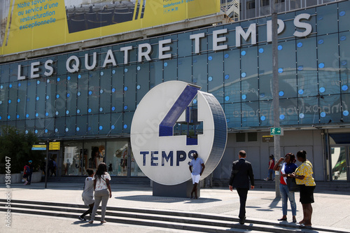 General View Of Les Quatre Temps Shopping Center At La Defense