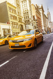 Fototapeta  - Yellow Cab New York