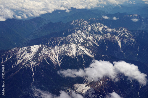 長野県上空から見た南アルプス赤石山脈 Stock Photo Adobe Stock 長野県上空から見た南アルプス赤石山脈 Stock Photo Adobe Stock