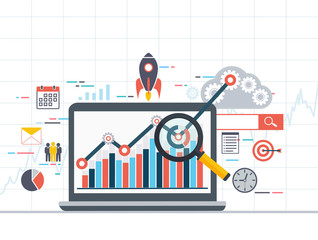 Web analytics information and development statistic.