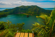 Taal Volcano In Tagaytay, Philippines