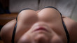 © Tsvetelin Dobrev - Closeup of a female sexy big breasts in a black bra