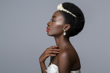 Beautiful Black Skin Bride