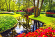 Blooming Garden of Europe, Keukenhof park. Netherlands.
