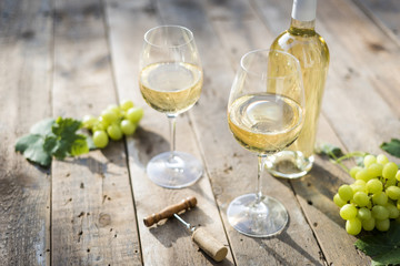 Wall Mural - White wine