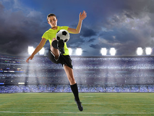 Female Soccer Player