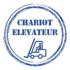 Wall Mural - Logo chariot élévateur.