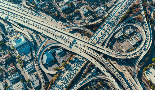 widok-z-lotu-ptaka-na-skrzyzowaniu-autostrad-w-los-angeles