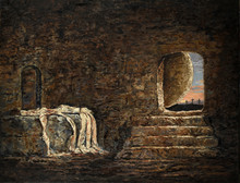 The Empty Tomb Painting