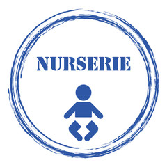 Wall Mural - Logo nurserie.