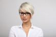 © Joerch - Blonde Frau mit Brille
