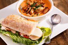 Soup And Sandwich