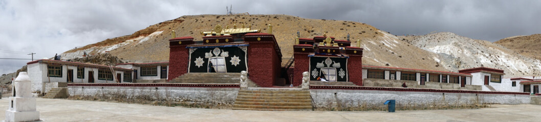 Poster - Temple in monastery