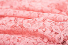Texture Of Pink Lace