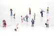 © Wisiel - Crowd of people in miniature people