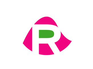 Wall Mural - Letter r logo icon
