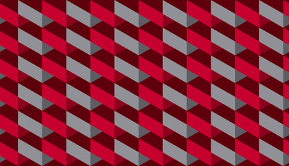 Wall Mural - vector seamless pattern with ribbon strokes and stripes. geometry concept modern repeatable motif in