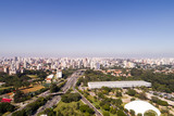 Fototapeta Paryż - Aerial View of Sao Paulo, Brazil