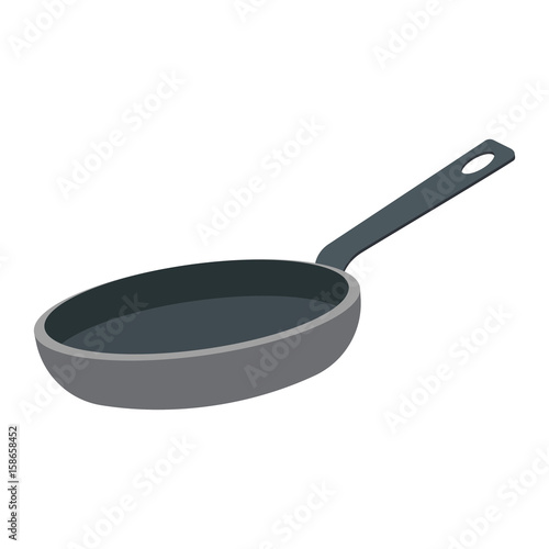 Fotomural frying pan vector illustration
