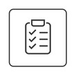 Checkliste - Klemmbrett - Simple App Icon