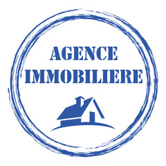 Sticker - Logo agence immobilière.