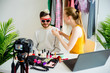 © Nichizhenova Elena - Fashion blogger with male model