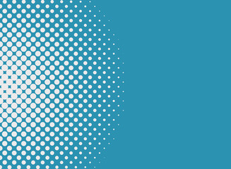 Leinwandbilder - Halftone dots background. Pop art style. Modern background for posters, presentations, business cards, postcards