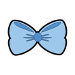 bow cute cartoon icon vector illustration graphic design