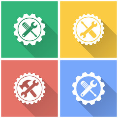 Canvas Print - Tool - vector icon.