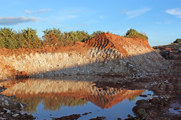 Wall Mural - Road Construction site