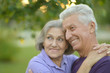 © aletia2011 - senior couple resting outdoors