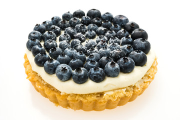 Canvas Print - Blueberry tart