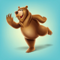 bear cartoon