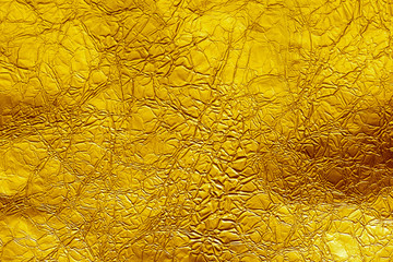 Poster - Gold foil abstract background texture