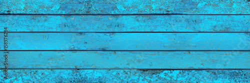 Dekoracja na wymiar  turkusowa-jasnoniebieska-drewniana-panorama-deski-tekstura-tla