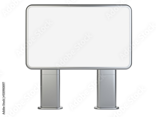 Vertical Big Blank Outdoor Stand Banner Lightbox Front Wiew Vertical Big Blank Outdoor Stand Banner Lightbox Front Wiew