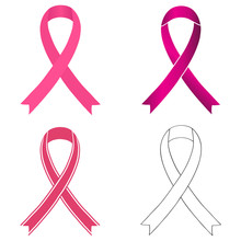 A Ribbon Of Breast Cancer Patients